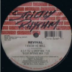 Revival  - Revival  - I Know He Will - Strictly Rhythm