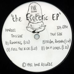 Hnr Records Present - Hnr Records Present - The Esoteric EP - HNR