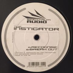 The Instigator - The Instigator - Recognise - Spektrum Audio