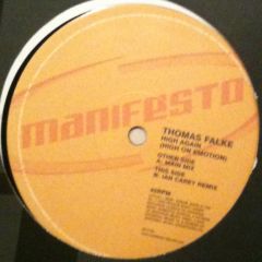 Thomas Falke - Thomas Falke - High Again - Manifesto