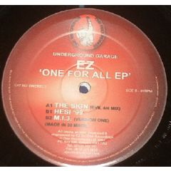 EZ - EZ - One For All EP - One Recordings