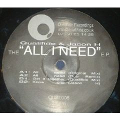 Qualifide & Jason H - Qualifide & Jason H - All I Need EP - Qualified Recordings