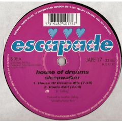 House Of Dreams - House Of Dreams - Sleepwalker - Escapade