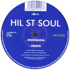 Hil St Soul - Hil St Soul - Nostalgia - Dome