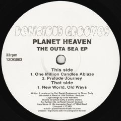 Planet Heaven - Planet Heaven - The Outa Sea EP - Delicious Grooves