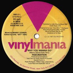 Fascination - Fascination - Why You Wanna Go - Vinyl Mania