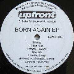Upfront - Upfront - Born Again EP - Dance Records