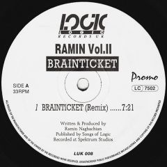 Ramin Naghachian - Ramin Naghachian - Vol.II - Brainticket - Logic Records, Logic Records UK
