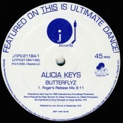 Alicia Keys - Alicia Keys - Troubles / Butterflyz (Remixes) - J Records