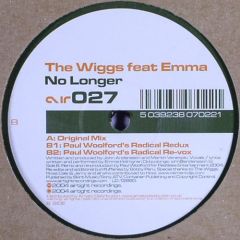 The Wiggs Feat. Emma - The Wiggs Feat. Emma - No Longer - Airtight