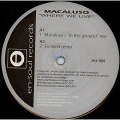 Macaluso - Macaluso - Where We Live - En-Soul Records