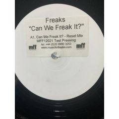 Freaks - Freaks - Can We Re-Freak It - MFF