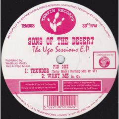 Sons Of The Desert - Sons Of The Desert - The Ugo Sessions EP - Ten Pin Records