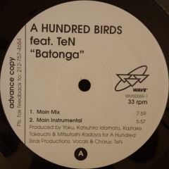 A Hundred Birds - A Hundred Birds - Batonga - Wave Music