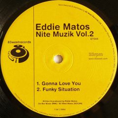 Eddie Matos - Eddie Matos - Nite Muzik (Volume 2) - 83 West