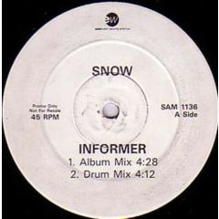 Snow - Snow - Informer - EastWest Records America