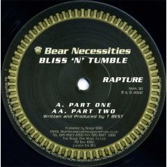 Bliss 'N' Tumble - Bliss 'N' Tumble - Rapture - Bear Necessities