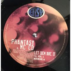 Phantsy & MC Cd - Phantsy & MC Cd - Let Dem Ave It - Easy