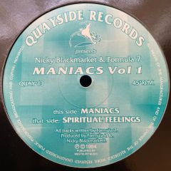 Nicky Blackmarket & Formula 7 - Nicky Blackmarket & Formula 7 - Maniacs Vol 1 - Quayside