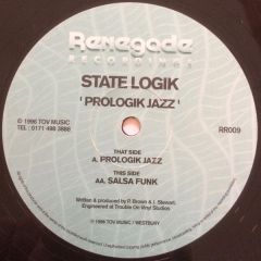 State Logik - State Logik - Prologik Jazz - Renegade Rec