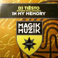 DJ TiëSto Featuring Nicola Hitchcock - DJ TiëSto Featuring Nicola Hitchcock - In My Memory - Dance Jive