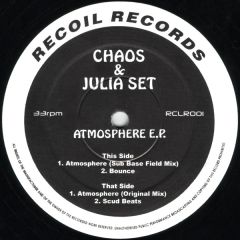 Chaos & Julia Set - Chaos & Julia Set - Atmosphere EP - Recoil