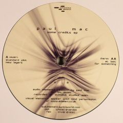 Paul Mac - Paul Mac - Some Credits EP - Subconscious Elements