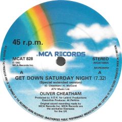 Oliver Cheatham - Oliver Cheatham - Get Down Saturday Night - MCA