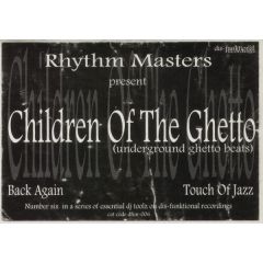 Rhythm Masters - Rhythm Masters - Children Of The Ghetto - Dis-Funktional