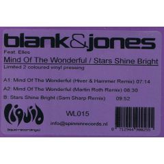 Blank & Jones - Blank & Jones - Mind Of The Wonderful (Remixes) - Liquid 
