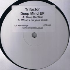 Trifactor - Trifactor - Deep Mind EP - Cp Recordings