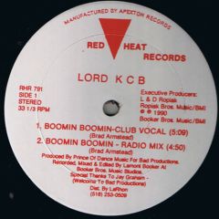 Lord Kcb - Lord Kcb - Boomin Boomin - Red Heat