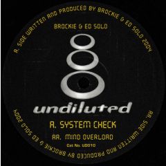 Brockie & Ed Solo - Brockie & Ed Solo - System Check - Undiluted