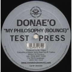 Donae'O - Donae'O - My Philosophy (Bounce) - Social Circles