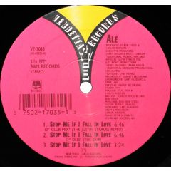 ALÉ - ALÉ - Stop Me If I Fall In Love - Vendetta