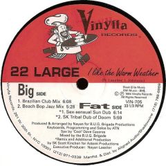 22 Large - 22 Large - I Like The Warm Weather - Vinylla