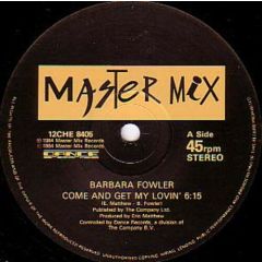 Barbara Fowler - Barbara Fowler - Come And Get My Lovin - Master Mix
