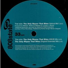 808 State - 808 State - The Only Rhyme That Bites - ZTT