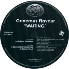 Generous Flavour - Generous Flavour - Waiting - Swing City