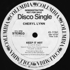 Cheryl Lynn - Cheryl Lynn - Keep It Hot - Columbia