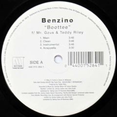 Benzino - Benzino - Boottee / Bang Ta Dis - Motown