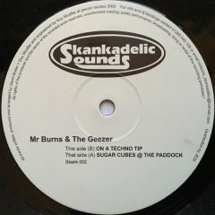 Mr Burns & The Geezer - Mr Burns & The Geezer - On A Techno Tip - Skankadelic