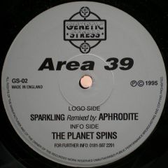 Area 39 - Area 39 - Sparkling (Aphrodite Remix) - Genetic Stress