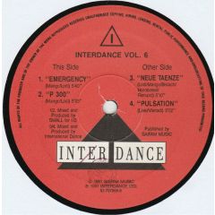 Various Artists - Various Artists - Interdance Vol. 6 - Inter Dance