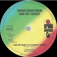 Sarah Brightman And Hot Gossip - Sarah Brightman And Hot Gossip - I Lost My Heart To A Starship Trooper - Ariola Hansa