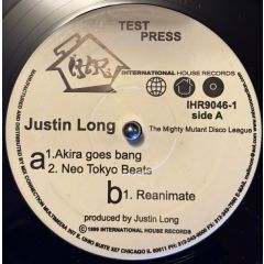 Justin Long - Justin Long - The Mighty Mutant Disco League - International House Records
