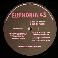 Euphoria 43 - Euphoria 43 - Keep On Jumpin - Rage Recordz