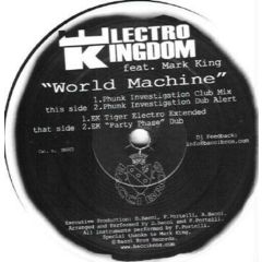Electro Kingdom Ft Mark King - Electro Kingdom Ft Mark King - World Machine - Bacci Bros.