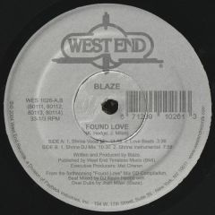 Blaze - Blaze - Found Love - West End Records