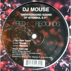 DJ Mouse - DJ Mouse - Underground Sound Of Istanbul EP - Red Ant